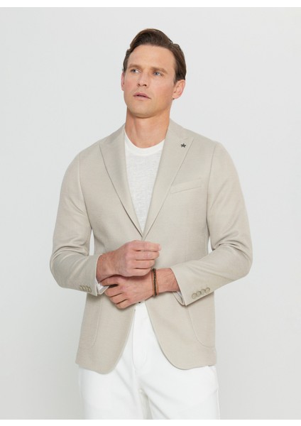 Slim Fit Bej Erkek Ceket ACE004252058_BEJ modelleri