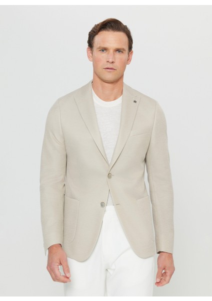 Slim Fit Bej Erkek Ceket ACE004252058_BEJ indirimleri