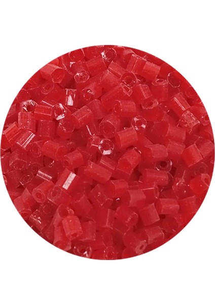 Kesme Cam Boncuk 2mm - 20 Gram - Bordo -BNC341