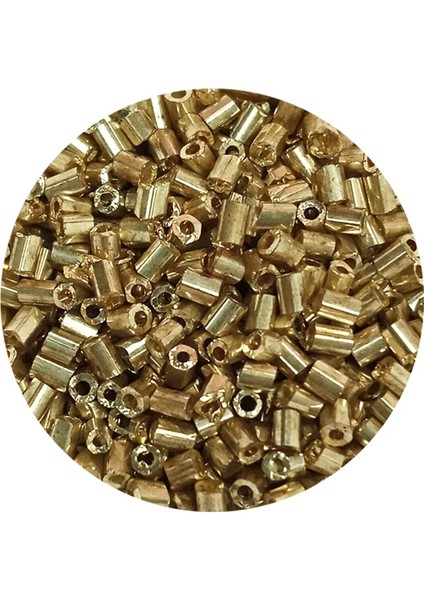 Kesme Cam Boncuk 2mm - 60 Gram - Gold - BNC356 fiyatları