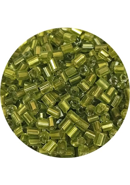 Kesme Cam Boncuk 2mm - 60 Gram - Şeffaf Çimen Yeşili - BNC393 fiyatları