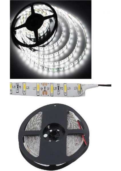 10 Çip Şerit LED Dış Mekan Beyaz Ct 4487