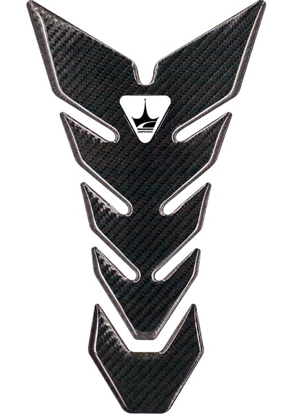 Triumph Motosikletler ile Uyumlu Universal 6d Karbon Tank Pad GC05