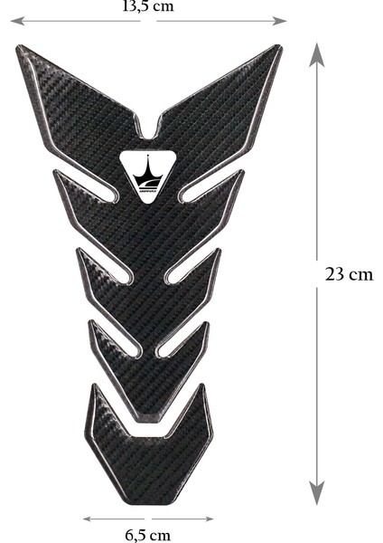 Triumph Motosikletler ile Uyumlu Universal 6d Karbon Tank Pad GC05 modelleri