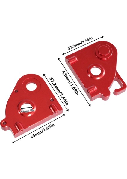 Alüminyum Alaşımlı Yükseltme Merkezi Kapak Yedek Parçaları Kırmızı (Yurt Dışından) fiyatları