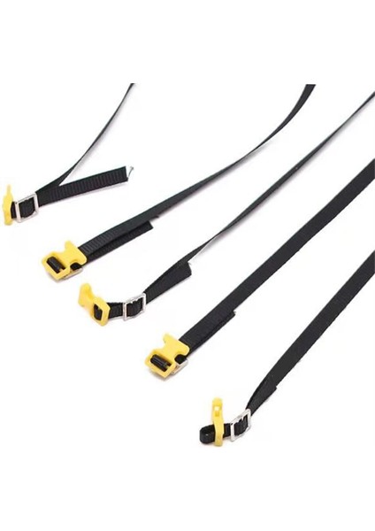 5 Adet Rc Araba Tavan Bagaj Rafı Halatı 1/10 Rc Paletli SCX10 Sarı (Yurt Dışından)