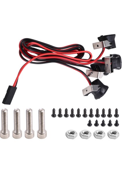 4led Işıklar Axial SCX10 Iıı -4 -6 1/10 Rc Beyaz Işık (Yurt Dışından)