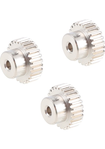 3 Adet 3.175MM Şaft Metal Pinyon Motor Dişlisi, 25T (Yurt Dışından) modelleri