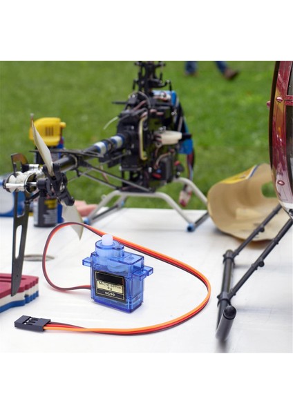 10 Adet SG90 9g Mikro-Servo Servo Motor Uçak Için 180° (Yurt Dışından)