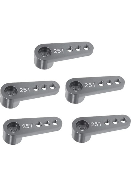 25T Alüminyum Alaşımlı Rc Araba Direksiyon Servo Korna Kolu Titanyum (Yurt Dışından)