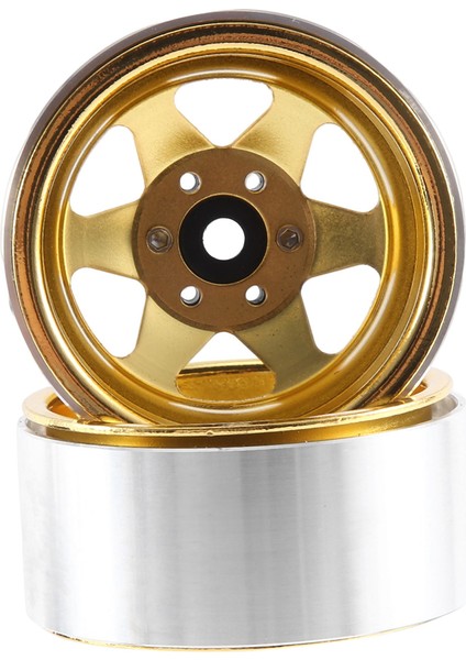 Ofset -8.9mm Metal 1.9 Inç Beadlock Jant Göbeği, Altın (Yurt Dışından) modelleri