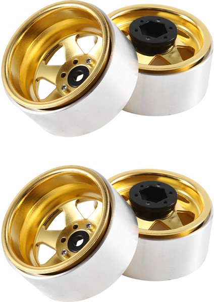 Ofset -8.9mm Metal 1.9 Inç Beadlock Jant Göbeği, Altın (Yurt Dışından) fırsatları