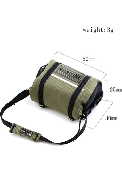 Simülasyon Saklama Çantası TRX4M Eksenel Rc Paletli Araba Için Tavan Çantası, Yeşil (Yurt Dışından) modelleri