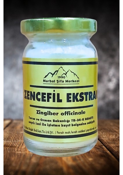 Zencefil Toz Ekstrak 50 gr