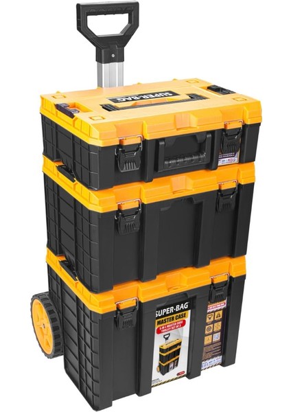 Master Case 3'lü Set Büyük Takım Çantası modelleri