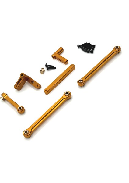 Hospeed 1/14 All Series Gold Için Rc Araba Yükseltme Direksiyon Çubuğu Seti (Yurt Dışından)