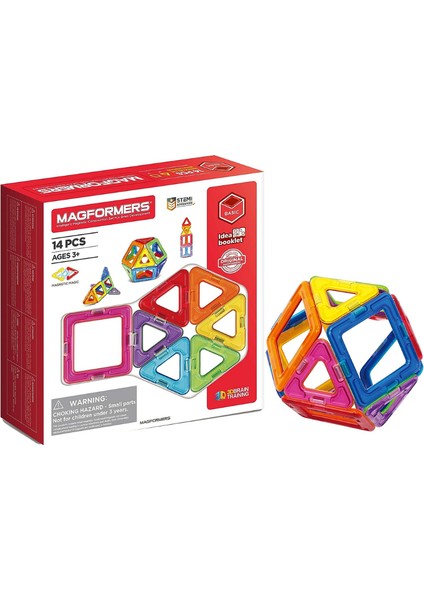 Mıknatıslı Basic Set - 14 Parça