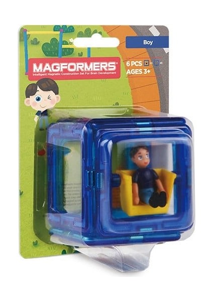Mıknatıslı Mini Set - Boy - 6 Parça