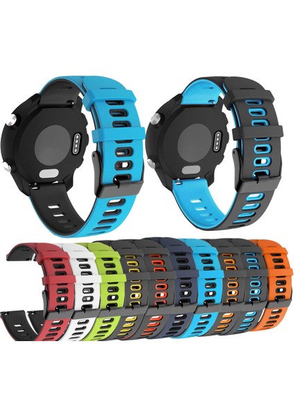 Samsung Galaxy Watch 5 44MM Kırmızı+Siyah Için Silikon Watch Band (Yurt Dışından) modelleri