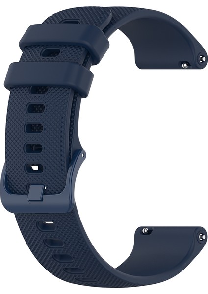 Samsung Galaxy Watch 4 Için 20MM Silikon Kayış 40MM / 44MM Mavi (Yurt Dışından)