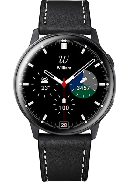 Samsung Galaxy Watch 3 41MM Siyah Için Deri Kordonlu Saat (Yurt Dışından) fırsatları