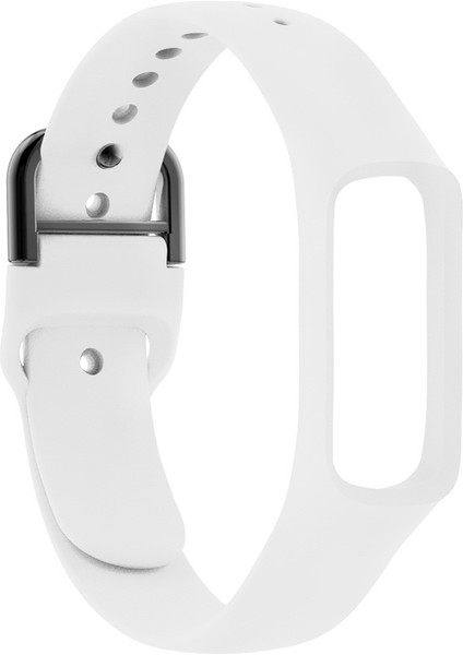 Galaxy Fit-E Beyaz Için Saf Renkli Silikon Bilek Kayışı Kordonlu Saat (Yurt Dışından) fiyatları