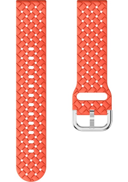 Samsung Galaxy Watch4 40/44MM Turuncu Için Silikon Kayış (Yurt Dışından) fiyatları