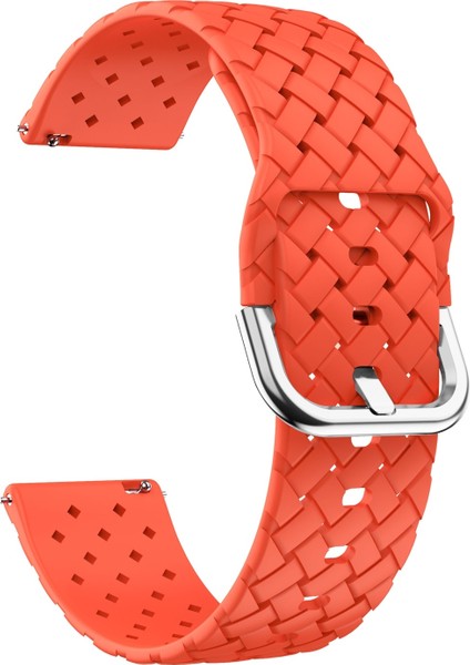 Samsung Galaxy Watch4 40/44MM Turuncu Için Silikon Kayış (Yurt Dışından) modelleri