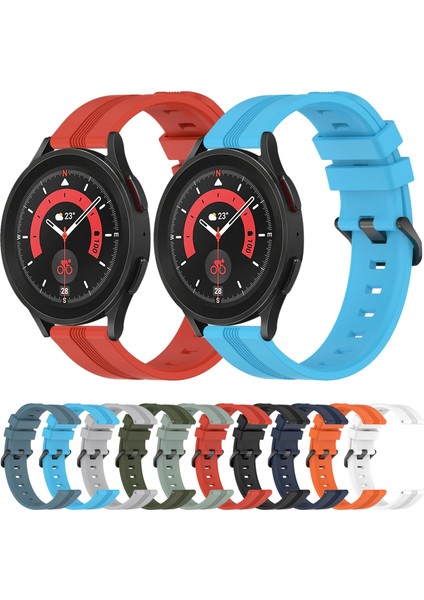 Samsung Galaxy Watch5 Pro 45MM Siyah Için Silikon Watch Band (Yurt Dışından) fırsatları