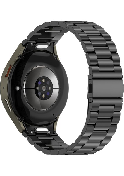 Samsung Galaxy Watch 5 Pro Siyah Için Metal Kayış (Yurt Dışından)