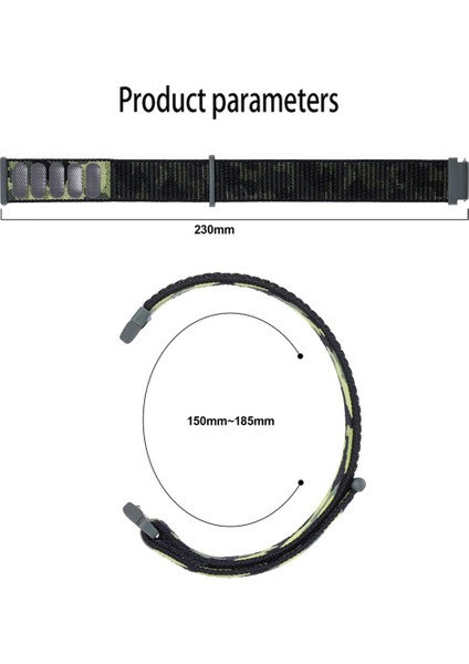 Samsung Galaxy Watch5 40MM/44MM / Watch5 Pro Turuncu Kamuflaj Için Watch Band (Yurt Dışından)
