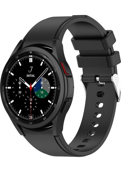Samsung Galaxy Watch5/watch5 Pro Siyah Için Silikon Watch Band (Yurt Dışından)