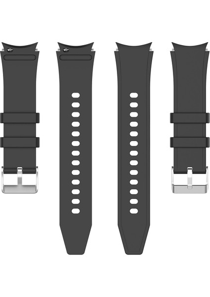 Samsung Galaxy Watch5/watch5 Pro Siyah Için Silikon Watch Band (Yurt Dışından)
