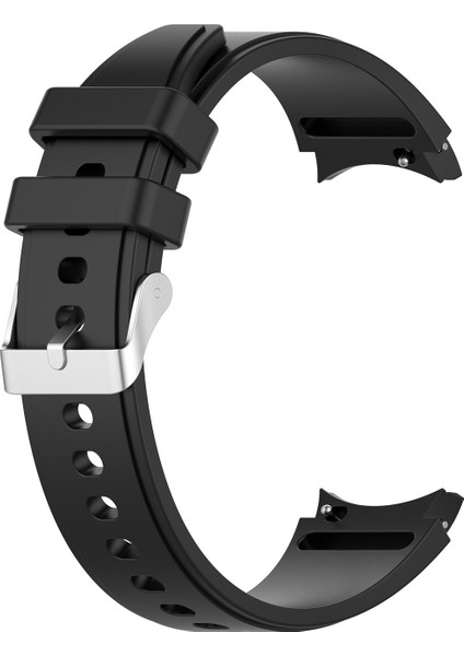 Samsung Galaxy Watch5/watch5 Pro Siyah Için Silikon Watch Band (Yurt Dışından)