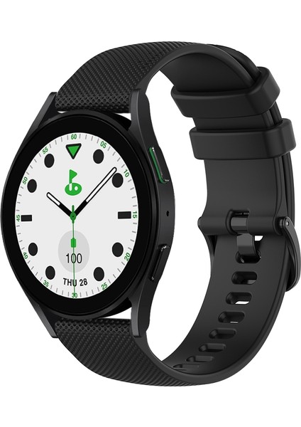 Samsung Galaxy Watch 5 Golf Edition Siyah Için Silikon Kayış (Yurt Dışından)