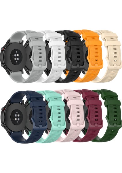 Samsung Galaxy Watch 5 Golf Edition Siyah Için Silikon Kayış (Yurt Dışından)