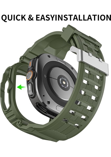 Samsung Galaxy Watch Ultra 47MM Ordu Yeşili Için Tpu Kayış (Yurt Dışından) fırsatları