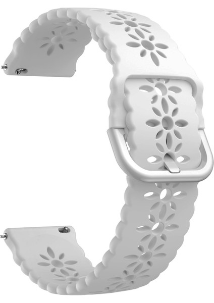 Samsung Galaxy Watch4 40/44MM Beyaz Için Silikon Kayış (Yurt Dışından) fiyatları