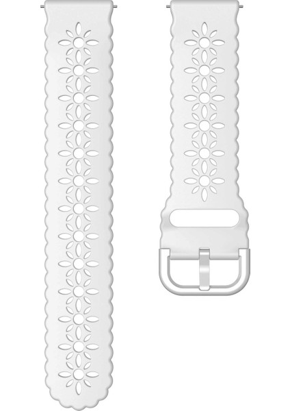 Samsung Galaxy Watch4 40/44MM Beyaz Için Silikon Kayış (Yurt Dışından) modelleri