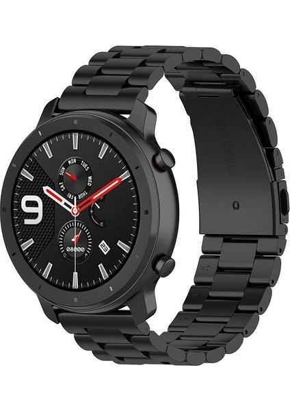 Samsung Gear S2 Sport / Galaxy Watch Active 2 20MM Siyah Için Uygun (Yurt Dışından)