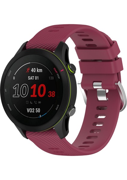 Samsung Galaxy Watch Active 2 44MM Bordo Için Silikon Watch Band (Yurt Dışından)