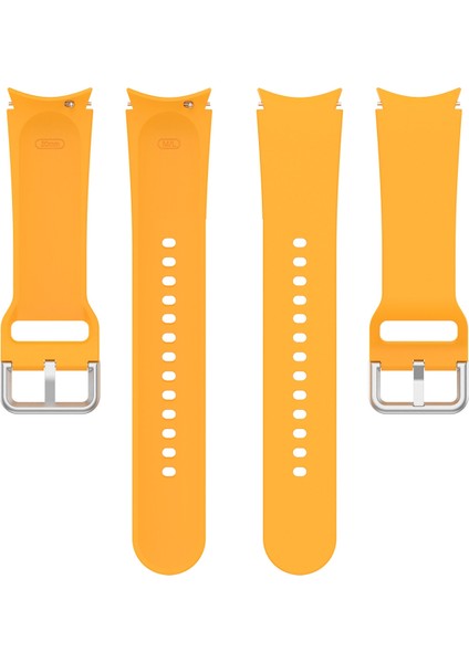 Samsung Galaxy Watch 5 40MM Sarı Için Silikon Watch Band (Yurt Dışından)