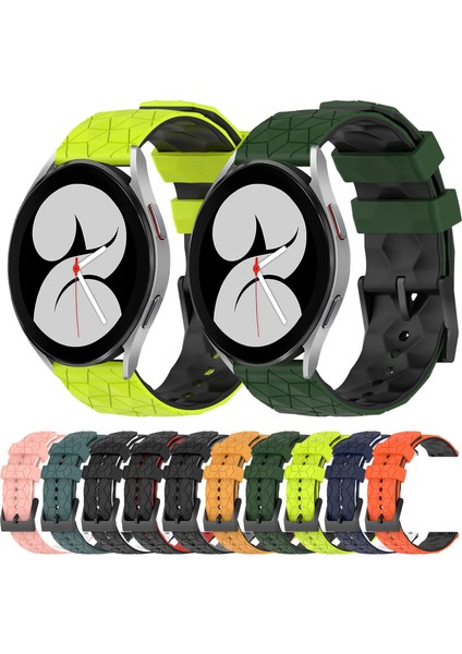 Samsung Galaxy Watch 4 40MM Siyah+Kırmızı Için Silikon Kayış (Yurt Dışından) fırsatları
