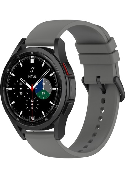 Samsung Galaxy Watch 5 44MM Koyu Gri Için Silikon Watch Band (Yurt Dışından)