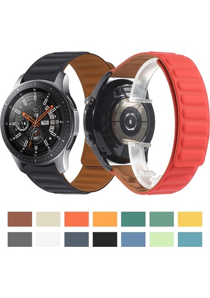 Samsung Galaxy Watch 3 41MM Silikon Kordonlu Saat Koyu Mavi (Yurt Dışından)