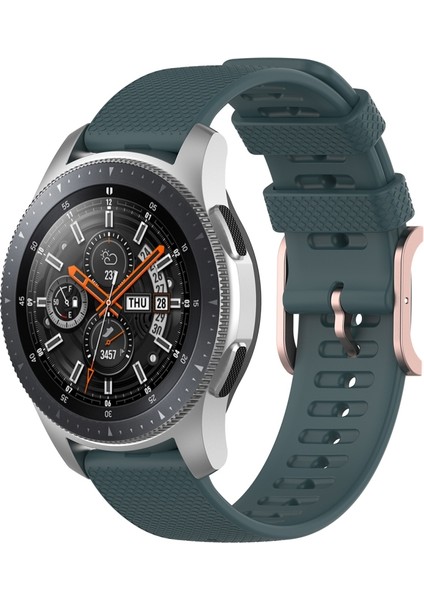 Samsung Galaxy Watch3 45MM / Galaxy Watch 46MM Zeytin Yeşili Için Kordonlu Saat (Yurt Dışından)