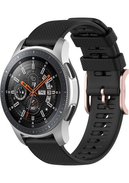 Samsung Galaxy Watch3 45MM / Galaxy Watch 46MM Siyah Için Kordonlu Saat (Yurt Dışından)