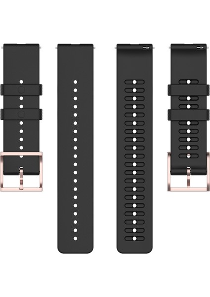 Samsung Galaxy Watch3 45MM / Galaxy Watch 46MM Siyah Için Kordonlu Saat (Yurt Dışından)