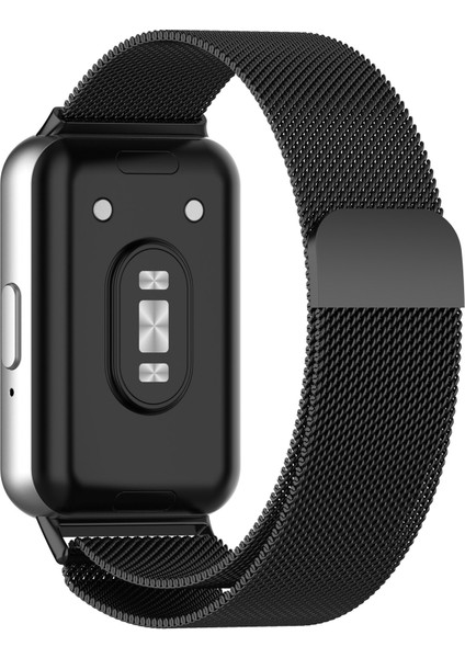 Samsung Galaxy Fit 3 Için Milanese Metal Saat Kayışı Siyah (Yurt Dışından) fiyatları
