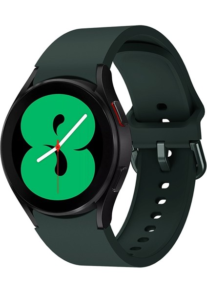 Samsung Galaxy Watch4 Için Silikon Kayış 40MM Yeşil (Yurt Dışından)